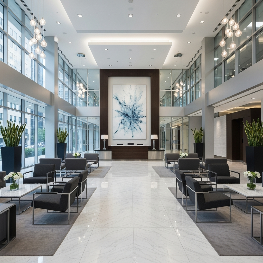 modern corporate office lobby ctauor8q